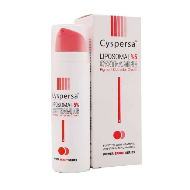 کرم ضد لک سیسپرسا حاوی سیستئامینCyspersa Liposomal Cysteamine Pigment Corrector Cream 50 g