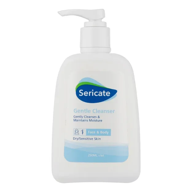 شوینده کرمی ملایم سری کیت مناسب پوست خشک و حساس Sericate Gentle Cleanser 250 ml