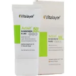 فلوئید ضد آفتاب رنگی ویتالیر مدل اکتیویت نچرال بژ حجم 50 میلی لیتر Vitalayer Activit Sunscreen Fluid Colored 50 ml