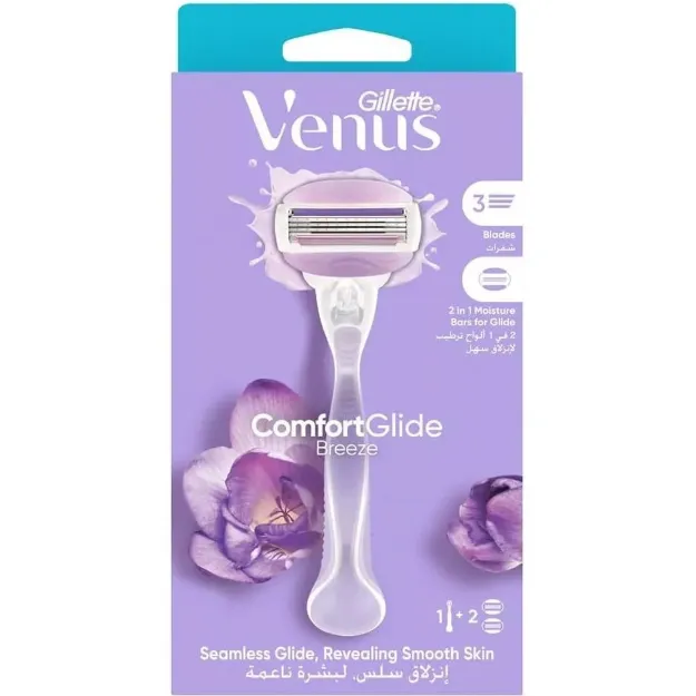 ژیلت زنانه ونوس Gillette Venus مدل کامفورت گلاید بریز Comfortglide Breeze