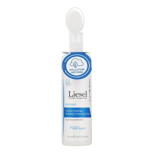 فوم شستشوی صورت هیدراسل لایسل مناسب پوست خشک 150 میلی لیتر Liesel Hydrasel Foaming Face Wash For Dry Skin 150 ml
