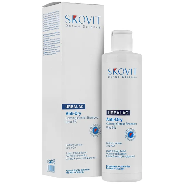 شامپو موی سر حاوی 5% اوره اسکوویت Skovit, Anti Dry Urea 5% Shampoo